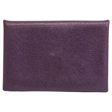 hermes calvi rose purple|hermes purple leather.